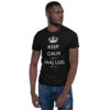 DICTUMDOSE (KEEP CALM) SHORT-SLEEVE UNISEX T-SHIRT