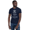 DICTUMDOSE (KEEP CALM) SHORT-SLEEVE UNISEX T-SHIRT - Image 5