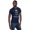 DICTUMDOSE (KEEP CALM) SHORT-SLEEVE UNISEX T-SHIRT - Image 6